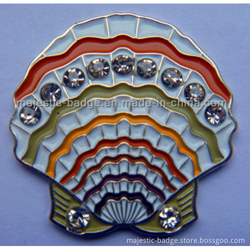 Shell Lapel Pin Customized (MJ-PIN-075)